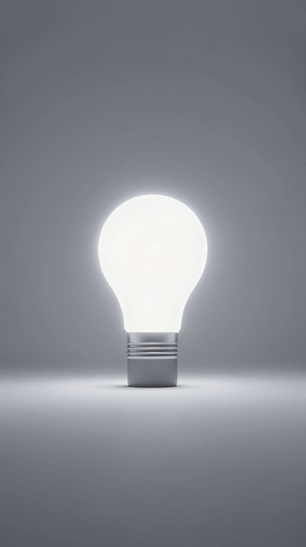 A minimalist, hyper-realistic wide shot of a single white light source in a vast, infinite void, representing pure unity, cinematic lighting, 8k resolution, ethereal atmosphere.